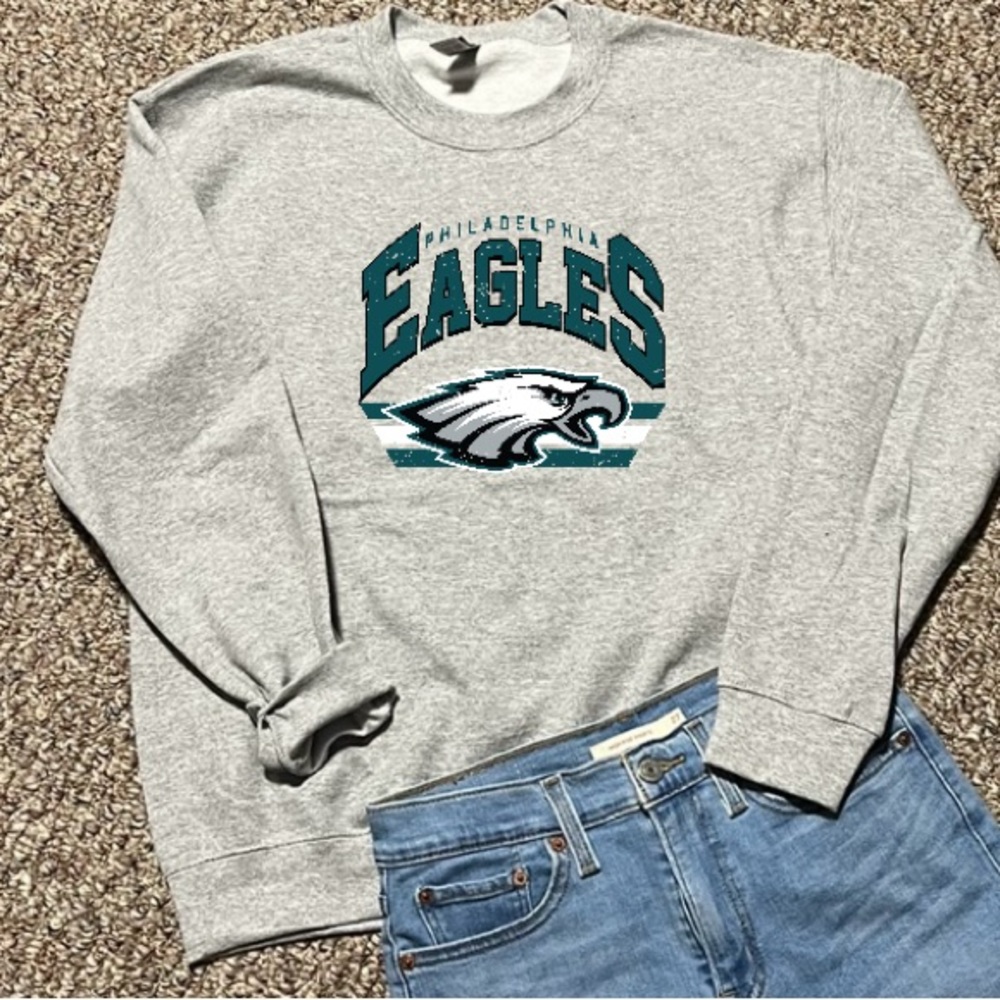 philadelphia eagles crewneck